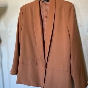 Chic Women's Brown Blazer